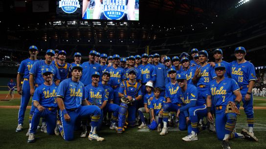 UCLA Stuns Virginia Tech With Ninth-Inning Rally  taken Jackie Robinson Stadium (UCLA Baseball)