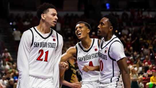 San Diego State advances to Mountain West semifinals with win over Colorado State taken at Thomas & Mack Center (San Diego State Aztecs)