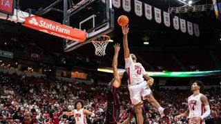 Julian Rishwain’s record night propels UNLV to season sweep of San Diego State taken at Thomas & Mack Center  (UNLV). Photo by Kalin Sipes - The Sporting Tribune