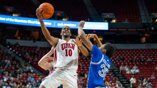 UNLV storms back to beat Air Force, advances to Mountain West quarterfinals taken at Thomas & Mack Center (UNLV)