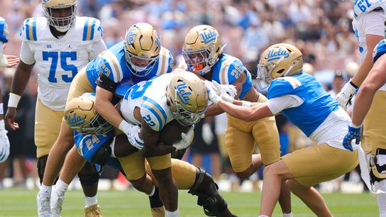 UCLA, Bob Chesney hit the ground running in first day of fall camp taken at UCLA (UCLA)