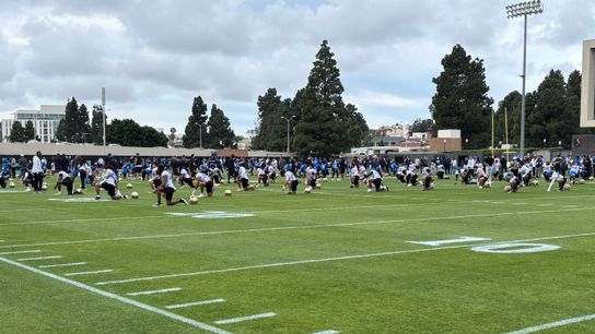 UCLA brings energy to first spring practice of 2026 taken Westwood. Photo by Alex Hutton - The Sporting Tribune