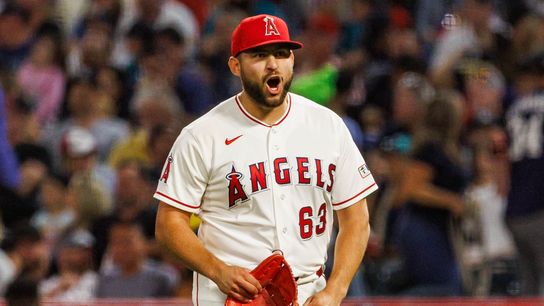 TST Images: Angels defeat Mariners, 1-0, in Anaheim taken at Angel Stadium (Los Angeles Angels). Photo by Steven Park - The Sporting Tribune