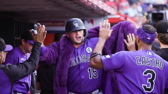 TST Images: Rockies defeat Angels, 8-2, at Angel Stadium taken at Angel Stadium (Los Angeles Angels). Photo by Paige Creason - The Sporting Tribune