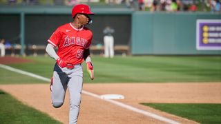 Trey Mancini's return to the big leagues and Denzer Guzman recalled taken at Angel Stadium (Los Angeles Angels). Photo by Jon Bryan - The Sporting Tribune 