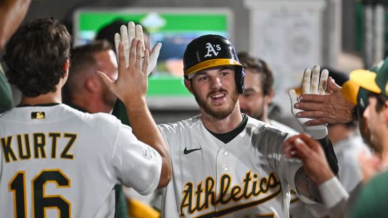 TST Images: Athletics defeats Brewers 7-5, at the Las Vegas Ballpark. taken Las Vegas, NV (MLB). Photo by Arnie Bazemore - The Sporting Tribune