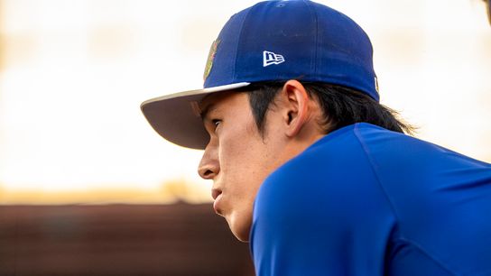 Straight Talk: Sasaki talks to media after poor outing in last spring tune-up taken in Los Angeles (Los Angeles Dodgers)
