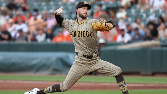 Baltimore gets to Canning early, Padres can't keep up in series opening loss taken at Oriole Park at Camden Yards (San Diego Padres). Photo by Daniel Kucin Jr. - Imagn Images