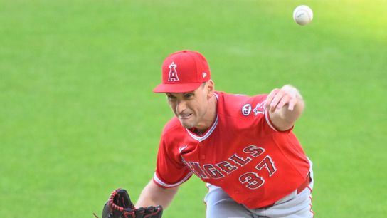 Angels struggle with command in series opener loss to Guardians taken at Progressive Field (Los Angeles Angels)