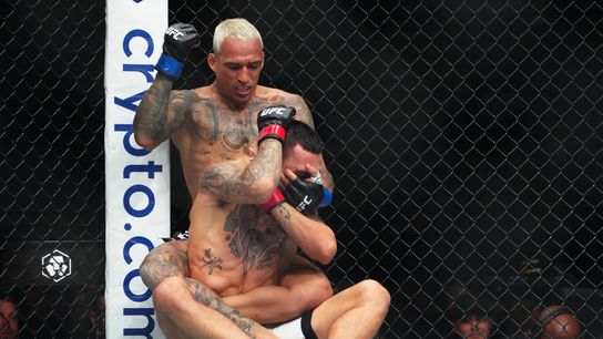 Charles Oliveira dominates Max Holloway to capture BMF title at UFC 326 rematch taken at T-Mobile Arena (UFC)