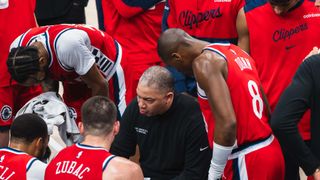 Clippers make Tyronn Lue's words true after 6-21 worst record on Tuesday taken at Intuit Dome (Los Angeles Clippers). Photo by John Panganiban-The Sporting Tribune