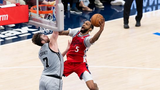 Clippers fall outside the playoff picture after loss to Spurs taken at Intuit Dome. Photo by John Panganiban-The Sporting Tribune