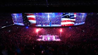 Los Angeles Clippers and Candy Crush Team Up for a First-of-Its-Kind Night taken Intuit Dome (TST Los Angeles). Photo by © Kirby Lee-Imagn Images