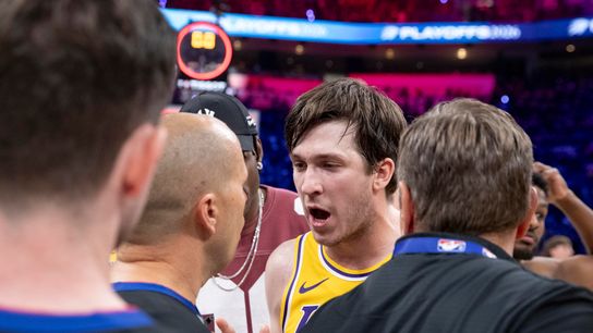 Thunder swallow Lakers' best punch and still don't draw a whistle taken at Paycom Center (Los Angeles Lakers)
