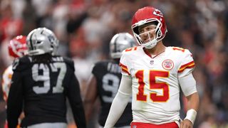 Mahomes remains master of the big play taken at Allegiant Stadium (Las Vegas Raiders). Photo by David Brytus-Imagn Images