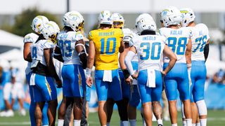 Chargers Camp: Branson Taylor gets first-team look again, Defense makes plays taken at The Bolt (Los Angeles Chargers). Photo by Ric Tapia - The Sporting Tribune
