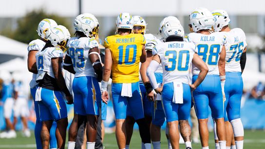 Chargers Camp: Branson Taylor gets first-team look again, Defense makes plays taken at The Bolt (Los Angeles Chargers)