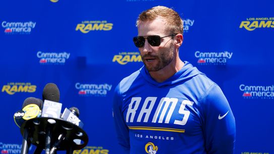 Sean McVay pleased with Rams’ progress as focus shifts to Saints joint practice taken at Rams Village (Los Angeles Rams)