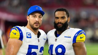 Rams’ middle linebackers could be the key to an all-time great defense taken at Rams Village (Los Angeles Rams). Photo by IMAGN IMAGES via Reuters Connect