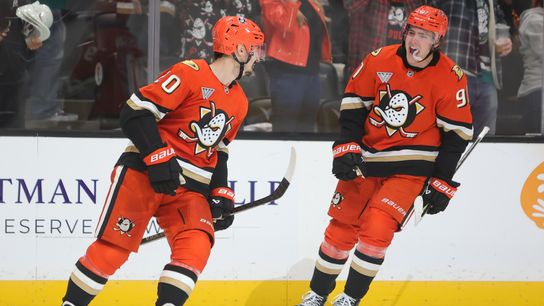 Chris Kreider has altered the Ducks powerplay, but by how much? taken at Honda Center (Anaheim Ducks)