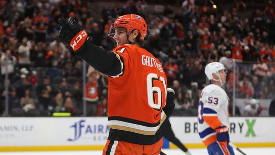 Ducks sign Cutter Gauthier to 6-year deal, avoid training camp drama taken at Honda Center (Anaheim Ducks)