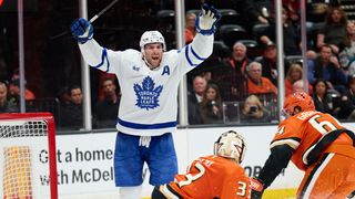 TST Images: Maple Leafs defeat Ducks, 5-4, at Honda Center taken at Honda Center (Anaheim Ducks). Photo by Jon Bryan - The Sporting Tribune
