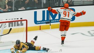 Ducks 'survive' season opener in Vegas as 4-goal lead into 1-goal win taken at T-Mobile Arena (Anaheim Ducks). Photo by Kalin Sipes - The Sporting Tribune