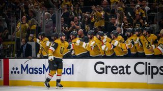 Golden Knights stage comeback for the ages taken At T-Mobile Arena (Vegas Golden Knights). Photo by Arnie Bazemore - The Sporting Tribune