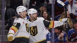 Team effort epitomized Golden Knights' Game 1 win taken at Bal Arena (Vegas Golden Knights). Photo by Isaiah J. Downing-Imagn Images