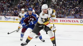 Patience pays off for Golden Knights in Game 2 win to take 2-0 lead taken at Ball Arena (Vegas Golden Knights). Photo by Ron Chenoy-Imagn Images