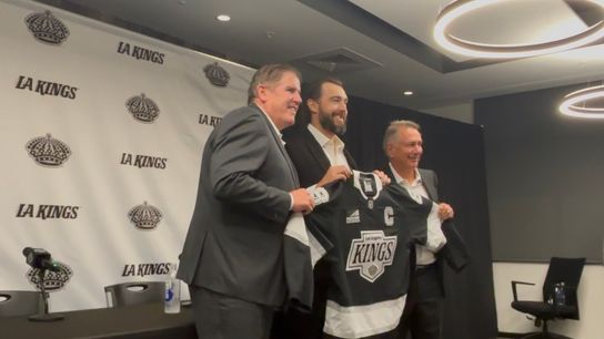 Drew Doughty fulfilling longtime desire as new Kings captain taken at Toyota Sports Performance Center (Los Angeles Kings)