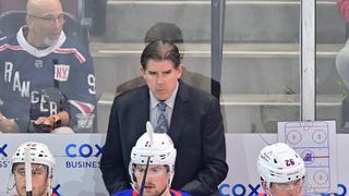 Kings hiring Peter Laviolette as head coach taken in Los Angeles (Los Angeles Kings). Photo by Matt Kartozian-Imagn Images