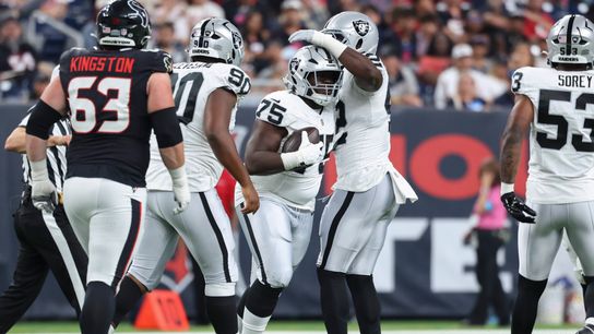 Raiders stun Texans thanks to unlikely group of heroes taken at Reliant Stadium (Las Vegas Raiders). Photo by Troy Taormina-Imagn Images via Reuters Connect