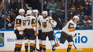 Golden Knights hang on to continue dominance over Canucks taken at Rogers Arena (Vegas Golden Knights). Photo by Bob Frid-Imagn Images