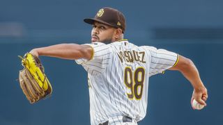 Padres avoid sweep, shutout Tigers for first win of '26 taken at Petco Park (San Diego Padres). Photo by David Frerker-Imagn Images