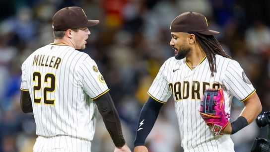 Padres stay hot, win sixth straight in opener against Mariners taken at Petco Park (San Diego Padres). Photo by David Frerker-Imagn Images