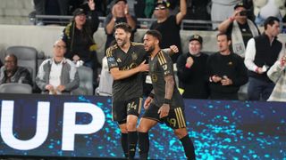 Bouanga's equalizer salvages draw for LAFC in Concacaf clash with Alajuelense taken BMO Stadium (LAFC). Photo by Kirby Lee-Imagn Images