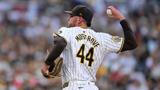 Padres Spring Training Notebook: Germán Márquez struggles; Musgrove day-to-day, Hoeing to miss 2026 taken in Peoria (San Diego Padres). Photo by Denis Poroy-Imagn Images