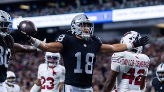 Raiders get first dose of lessons after coming up short in preseason opener against Arizona taken at Allegiant Stadium (Las Vegas Raiders). Photo by DJ Cabanlong-The Sporting Tribune