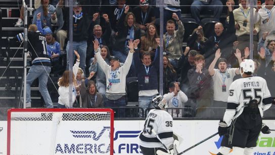 Skid continues for Kings in OT loss to Mammoth taken at Delta Center (Los Angeles Kings)
