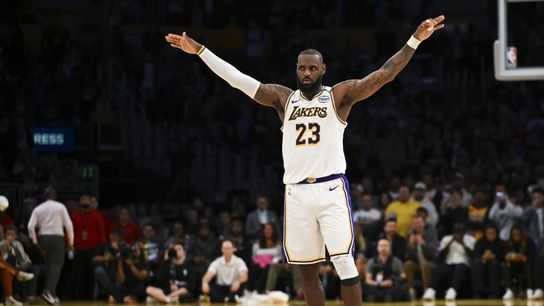 Lakers’ JJ Redick on LeBron James’ play: ‘It’s actually insane’ taken at Crypto.com Arena (Los Angeles Lakers)
