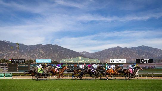 Santa Anita Saturday: Wishing Well Highlights Stacked Card taken at Santa Anita Park (Horse Racing)
