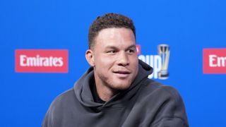 Wooden Award Flashback: Blake Griffin makes his mark at Oklahoma taken in Los Angeles (Wooden Award). Photo by Kirby Lee-Imagn Images