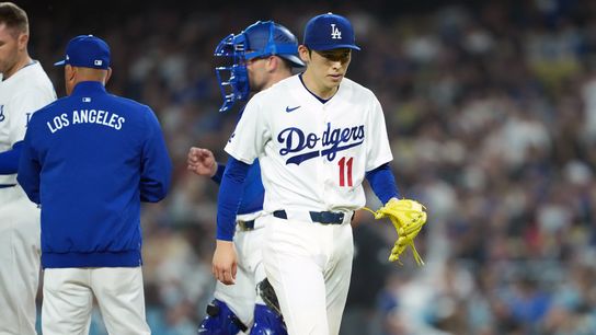 Straight Talk: Roki Sasaki talks about his lack of confidence taken at Dodger Stadium (Los Angeles Dodgers). Photo by Kirby Lee-Imagn Images