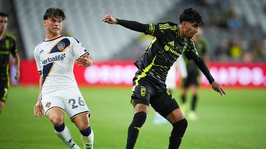 LA Galaxy can't handle pressure in 2-1 loss to Columbus taken at ScottsMiracle-Gro Field (LA Galaxy)