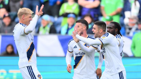 Galaxy shocks Sounders in 2-0 road win in Seattle taken  at Lumen Field (LA Galaxy)