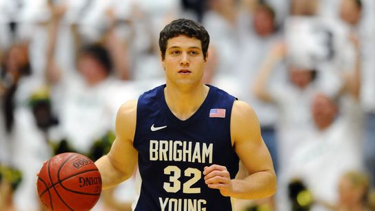 Wooden Award Flashback: Jimmer Fredette  leaves his mark at BYU taken in Los Angeles (Wooden Award)