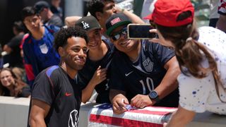 USMNT preps for home soil World Cup opportunity at SoCal base camp taken at Great Park Sports Complex (World Cup). Photo by Sujey Luna - The Sporting Tribune