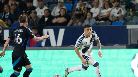 Pec, LA Galaxy Soundly Defeat Mount Pleasant 3-0 taken Kingston, Jamaica (Greg Vanney)