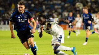 TST Images: Galaxy beat Earthquakes, 1-0, at Dignity Health Sports Park taken at Dignity Health Sports Park (LA Galaxy). Photo by John Panganiban-The Sporting Tribune